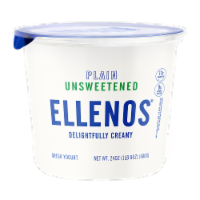 Ellenos Plain Unsweetened Real Greek Yogurt