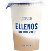 Ellenos® Coffee Flavored Real Greek Yogurt Tub Perspective: Main