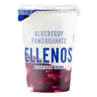 Ellenos® Blueberry Pomegranate Limited Edition Greek Yogurt Perspective: Main