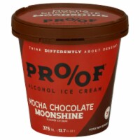 PROOF® Mocha Chocolate Moonshine Alcohol Ice Cream Perspective: Main