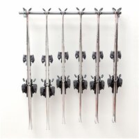 Monkey Bars 03006 Ski Storage Rack- Holds 6 Pair