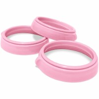 Botabee Baby Bottle Collar Rings Pink | Compatible with Comotomo