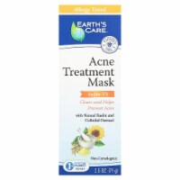 Earth's Care Acne Treatment Mask 5% Sulfur 2.5 oz (71 g)