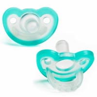 RaZ Baby Jollypop Pacifier, 0-3m, Teal, 2 Ct