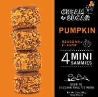 Cream + Sugar Pumpkin Ice Cream Sandwich Perspective: Main