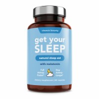 Vitamin Bounty Get Your Sleep Natural Sleep Aid Melatonin Supplement