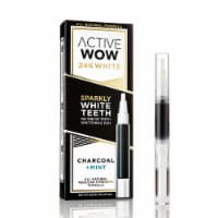 Active Wow 24K White Charcoal Mint Teeth Whitening Pen