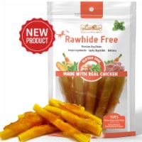LuvChew Rawhide Free Chicken Cheese Soft Dog Chew Sticks with Glucosamine & Turmeric