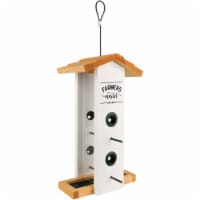 Wild Wings Farmhouse Cedar Vertical Hopper Bird Feeder