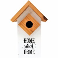 Nature's Way 6.75 In. W. x 11 In. H. x 6 In. D. Cedar Farmhouse Bluebird House