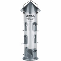 Wild Wings Farmhouse Deluxe Tube Bird Feeder