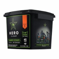 Hero Clean 1693126 45 Pack Juniper Scent High Efficiency Pod Laundry Detergent- pack of 4