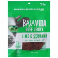 Bajavida™ Jerky Lime & Serrano Pepper Beef Jerky Perspective: Main