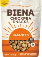 Biena Chickpea Snacks Habanero Medium Spicy Perspective: Main