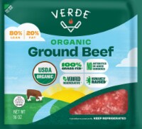 Verde® Organic Grass-Fed 80/20 Ground Beef Perspective: Main