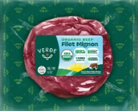 Verde® Organic Beef Filet Mignon Perspective: Main