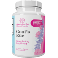 Mommy Knows Best® Goat's Rue Breastfeeding Supplement Vegetarian Capsules
