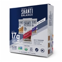 Shanti Balance Gut It Together Plant Protein Bars Variey Pack Perspective: Main