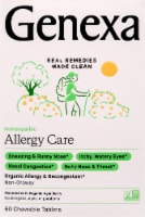 Genexa Organic Allergy Care Non-Drowsy Acai Berry Flavor Allergy & Decongestant Chewable Tablets