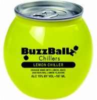 BuzzBallz Chillers Lemon Chiller Premixed Cocktail Drink Perspective: Main