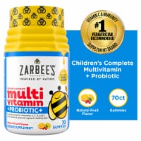 Zarbee's Children's Complete Multivitamin + Probiotic Gummies Perspective: Main