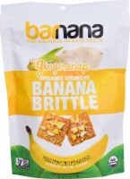 Barnana Organic Crunchy The Original Gingersnap Banana Brittle Snack Perspective: Main