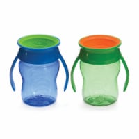 Wow Cup Blue & Green Baby 360 Spill Free Cups 2 Count