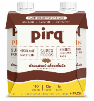 Pirq® Decadent Chocolate Plant-Based Protein Shake