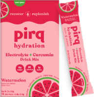 Pirq® Watermelon Electrolyte + Curcumin Drink Mix Packets Perspective: Main