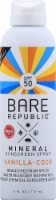 Bare Republic Vanilla-Coco Mineral Sunscreen Spray SPF 50