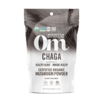 Om Organic Chaga Mushroom Nutrition Supplement Powder