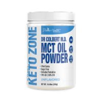 Divine Health Keto Zone Unflavored MCT Oil Protein Powder