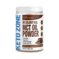 Divine Health Keto Zone Dutch Chocolate Flavored MCT Oil Powder