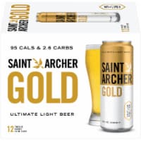 Saint Archer Gold Light Craft Lager Beer Perspective: Main