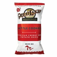 Great Lakes Potato Chips Co. Cherry BBQ Chips Perspective: Main