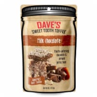 Dave's Sweet Tooth Milk Chocolate Gourmet Soft Toffee Perspective: Main
