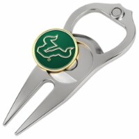 Hat Trick Openers 6 In 1 Golf Divot Tool - South Florida Bulls Perspective: Main