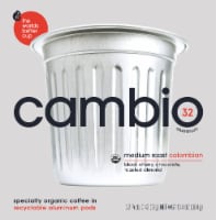 Cambio Roasters Medium Roast Columbian Coffee Pods Perspective: Main
