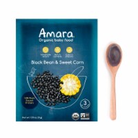 Amara  Organic Baby Food Stage 3   Black Bean & Sweet Corn