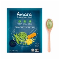 Amara Organic Peas Corn and Carrots Stage 2 Baby Food
