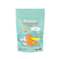 Amara Mango Carrots Organic Smoothie Melts 6 Count