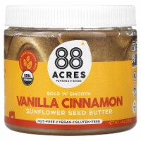 88 Acres Bold 'N' Smooth Sunflower Seed Butter Vanilla Cinnamon - 14 oz (397 g)