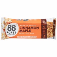 88 Acres Cinnamon Maple Seed and Oat Bars Perspective: Main
