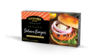 Superior Fresh Gluten Free Organic Ingredients Artisan Salmon Burgers