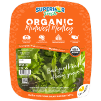 Superior Fresh Organic Midwest Medley Salad Blend