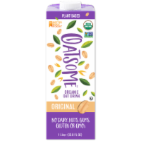 BetterBody Foods Oatsome Organic Original Oat Milk