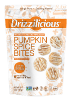 Drizzilicious® Pumpkin Spice Bites Mini Rice Cakes Perspective: Main