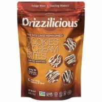 Drizzilicious Mini Rice Cakes Cookies & Cream Drizzled - 4oz bags Perspective: Main