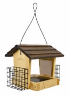 Wild Wings Cedar Hopper Bird Feeder Perspective: Main