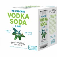 Devils Backbone Brewing Company Vodka Soda & Lime Ready to Drink Canned Cocktail Perspective: Main